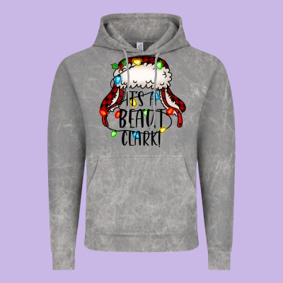 It's A Beaut Clark Christmas Vacation Vintage Hoodie Designed By Jasminsmagicworld