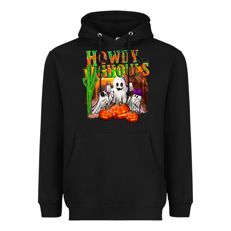 Howdy Ghouls Heavyweight Hoodie by NancyCooperArtShop | Teevron