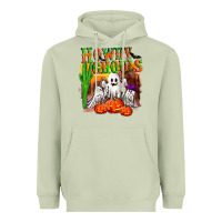 Matcha Howdy ghouls Heavyweight Hoodie - NancyCooperArtShop