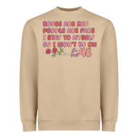 Mushroom roses are red Heavyweight Sweatshirt - MaliasSmallBusiness