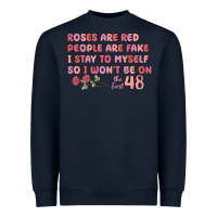 Navy roses are red Heavyweight Sweatshirt - MaliasSmallBusiness