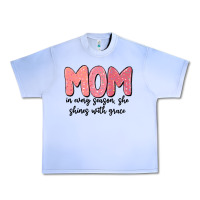 Grape Ice mom in every season, she shines with grace Urban Heavy Tee - MaliasSmallBusiness