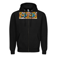 Black Fall truck Zipper Hoodie - Artiststas