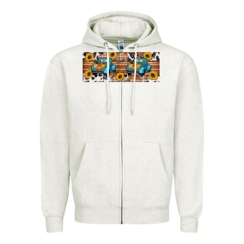 Fall Truck Zipper Hoodie by Artiststas | Teevron