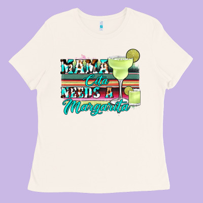 Mama Cita Needs A Margarita Ladies Tee Designed By Jahusdesignshop