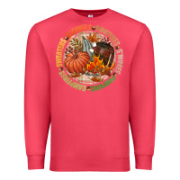 Cardinal Bonfires flannels smores campfires pumpkin Premium Sweatshirt - NancyCooperArtShop