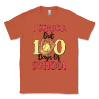Copper i struck out 100 days of school Classic Tee - MaliasSmallBusiness