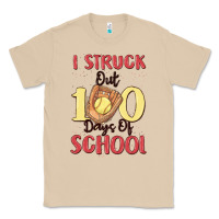 Mushroom i struck out 100 days of school Classic Tee - MaliasSmallBusiness