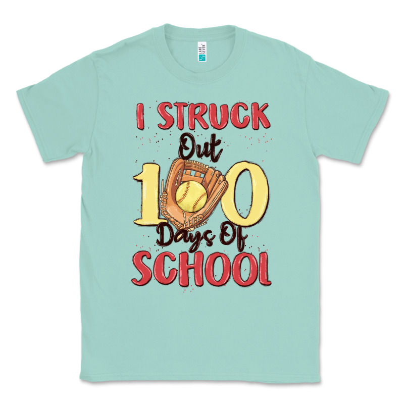 I Struck Out 100 Days Of School Classic Tee by MaliasSmallBusiness | Teevron