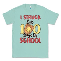 Seafoam i struck out 100 days of school Classic Tee - MaliasSmallBusiness