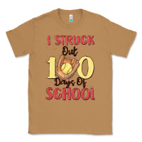 Toasted Coconut i struck out 100 days of school Classic Tee - MaliasSmallBusiness