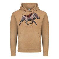 Vintage Camel Warthog Illustrations Vintage Hoodie - LillyAllenDesigns
