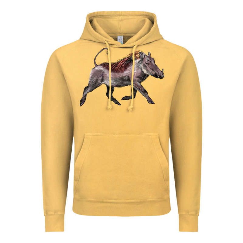 Warthog Illustrations Vintage Hoodie by LillyAllenDesigns | Teevron