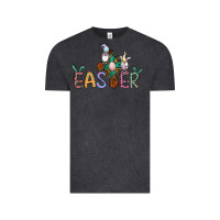 Vintage Black cross rabbit easter gnomes Vintage Tee - Jasminsmagicworld