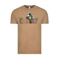 Vintage Coffee cross rabbit easter gnomes Vintage Tee - Jasminsmagicworld