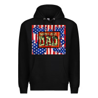 Black world best dad Premium Hoodie - TumblerDesignByShophia