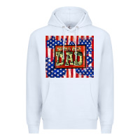 White world best dad Premium Hoodie - TumblerDesignByShophia