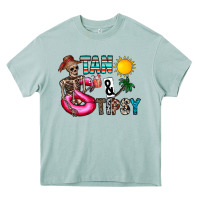 Arona Tan Tipsy Heavy Core Tee - CowhideDigitalArt