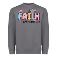 Faith Ephesians 2 8 Heavyweight Sweatshirt | Teevron