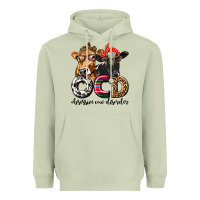 Matcha OCD Obsessive Cow Disorder Heavyweight Hoodie - texasbilliewilder