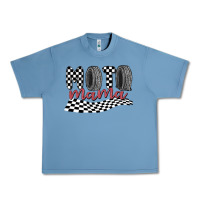 Pebble Blue moto mama Urban Heavy Tee - MaliasSmallBusiness