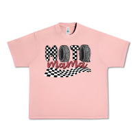 Salmon moto mama Urban Heavy Tee - MaliasSmallBusiness