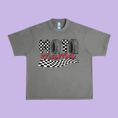 Moto Mama Urban Heavy Tee Designed By Maliassmallbusiness
