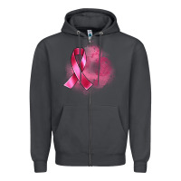 Smoke breast cancer custom name Zipper Hoodie - Artiststas