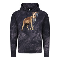 Baby Hyena Illustrations Vintage Hoodie | Teevron