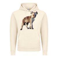 Vintage Artic Baby Hyena Illustrations Vintage Hoodie - LillyAllenDesigns