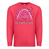 Cardinal i wear pink for someone i love Premium Sweatshirt - texasbilliewilder