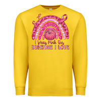 Lemon i wear pink for someone i love Premium Sweatshirt - texasbilliewilder