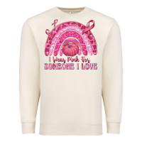 Sandshell i wear pink for someone i love Premium Sweatshirt - texasbilliewilder