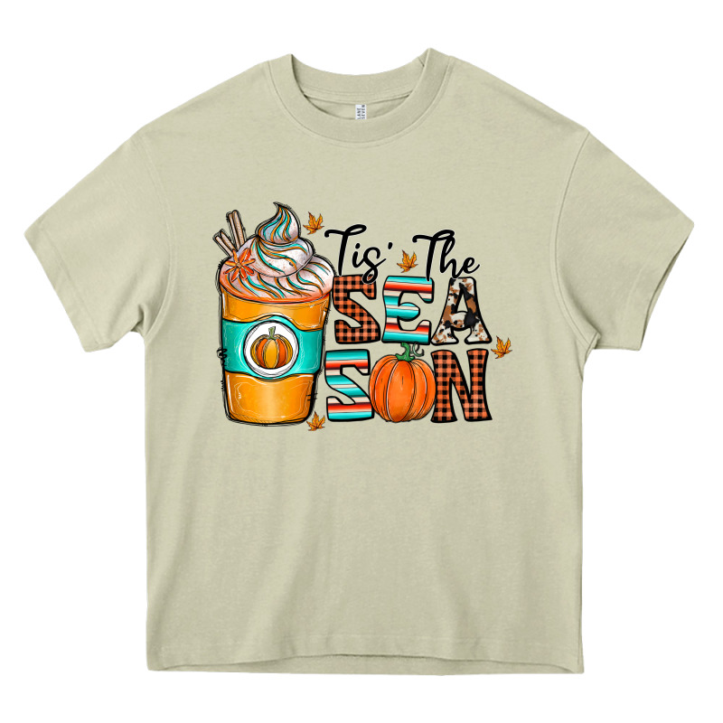 Tis The Sea Son Heavy Core Tee by CowhideDigitalArt | Teevron