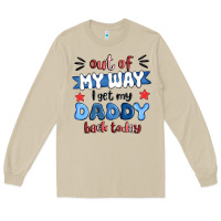 Mushroom out of my wat ı get my daddy back today Long Sleeve Tee - MaliasSmallBusiness