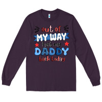 Plum out of my wat ı get my daddy back today Long Sleeve Tee - MaliasSmallBusiness