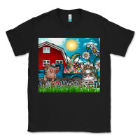 Black happy easter Classic Tee - CowhideDigitalArt