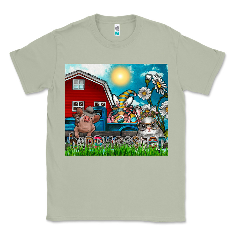 Happy Easter Classic Tee by CowhideDigitalArt | Teevron