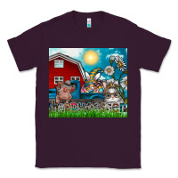 Plum happy easter Classic Tee - CowhideDigitalArt