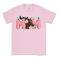 Bubblegum Pink horse mom Classic Tee - MaliasSmallBusiness