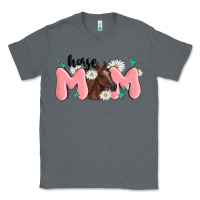 Charcoal Heather horse mom Classic Tee - MaliasSmallBusiness