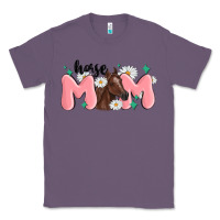 Lavender horse mom Classic Tee - MaliasSmallBusiness