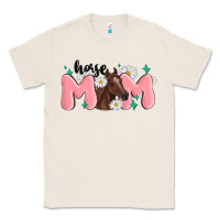 Natural horse mom Classic Tee - MaliasSmallBusiness