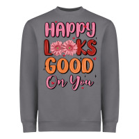 Storm happy looks good on you Heavyweight Sweatshirt - MaliasSmallBusiness