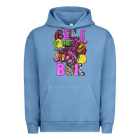 Pigment Pebble Blue Belle of the boil crawfish Urban Hoodie - FaDigitalArtStudio
