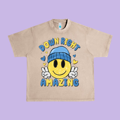 Down Right Amazing Urban Heavy Tee Designed By Maliassmallbusiness