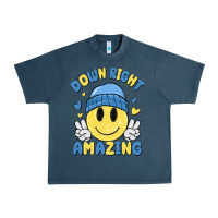Midnight Navy down right amazing Urban Heavy Tee - MaliasSmallBusiness