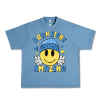 Pebble Blue down right amazing Urban Heavy Tee - MaliasSmallBusiness