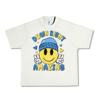 Pistachio down right amazing Urban Heavy Tee - MaliasSmallBusiness
