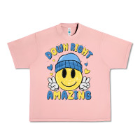 Salmon down right amazing Urban Heavy Tee - MaliasSmallBusiness